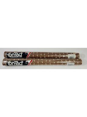 Con-Tact Brand Decorative Self-Adhesive Plastic Rolls Vintage 13.5 Sq Ft Brown F